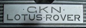 GKN Lotus-Rover